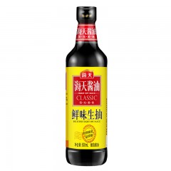 海天生抽酱油500ml/瓶