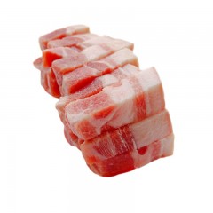 万福冷冻猪肉肉丁（称重）/斤