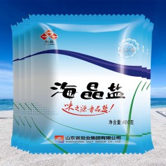 中盐鲁晶未加碘盐400g/袋