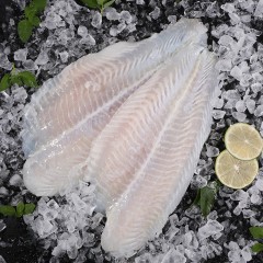 云冻带皮巴沙鱼柳 10kg/箱 九成精修