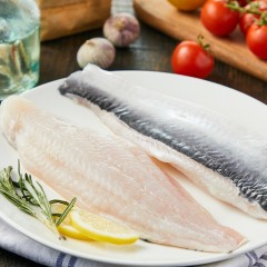 云冻带皮巴沙鱼柳 10kg/箱九成普修