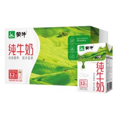 蒙牛纯牛奶利乐包250ml×20盒/箱