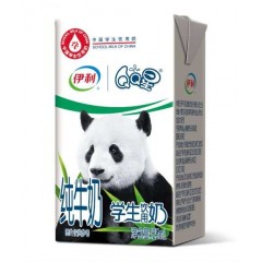 伊利学生纯牛奶125ml*36盒/箱