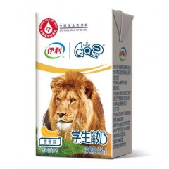 伊利学生饮用奶香蕉味200ml*24盒/箱