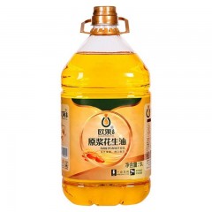 欧果9mm原浆压榨花生油5L*4桶/箱