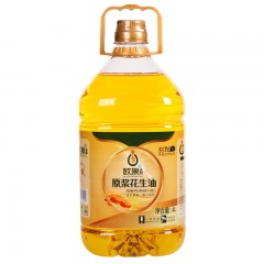 欧果9mm原浆压榨花生油4L*4桶/箱