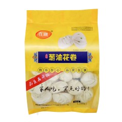 在旗葱油花卷750g*8袋/箱