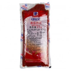 味好美番茄沙司1kg*12袋/箱