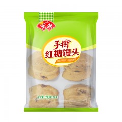 安井手撕红糖馒头510g*12袋/箱