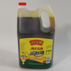 川佬乡 纯正菜籽油 4L/桶
