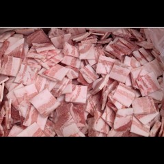 冻五花肉片 20斤/箱