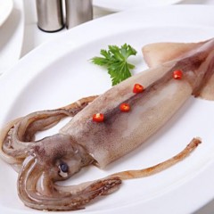 冻鱿鱼 含冰10% 500g/袋